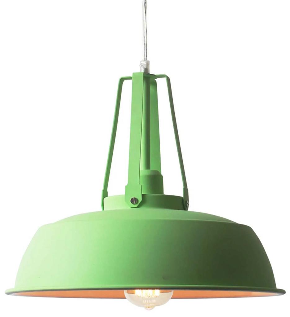 Φωτιστικό Οροφής Vintage KS204534GN Green Μέταλλο