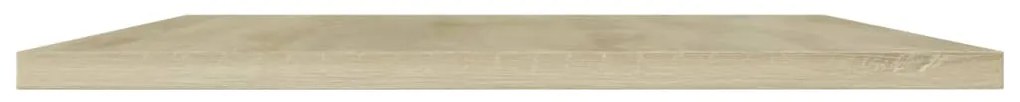 vidaXL Ράφια Βιβλιοθήκης 4 τεμ. Sonoma Δρυς 80x40x1,5 εκ. Μοριοσανίδα