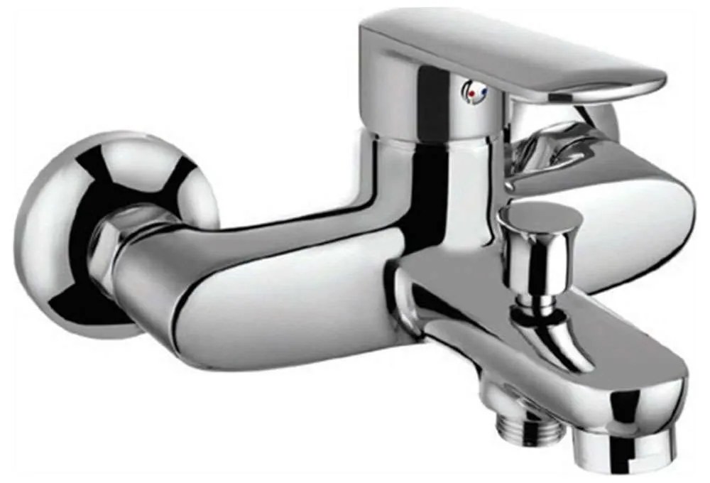 Μπαταρία Μπάνιου Pearl VQ23283C Chrome Praxis Metal, Ceramic