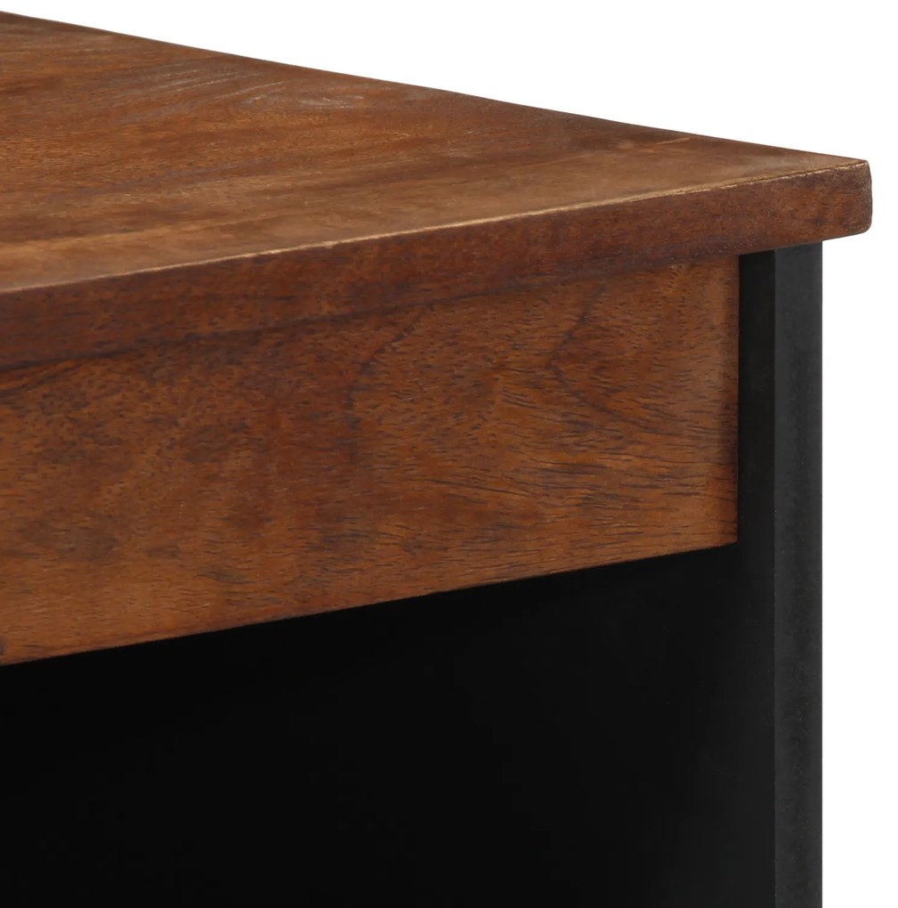 vidaXL Πλευρικός Μπουφές 60x33x75 εκ. Μασίφ Ξύλο Μάνγκο