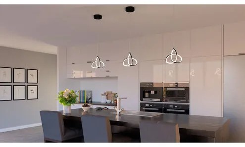 SE LED 25 MIRABELLA BLACK PENDANT 22W 3CCT 3 YEARS WARRANTY
