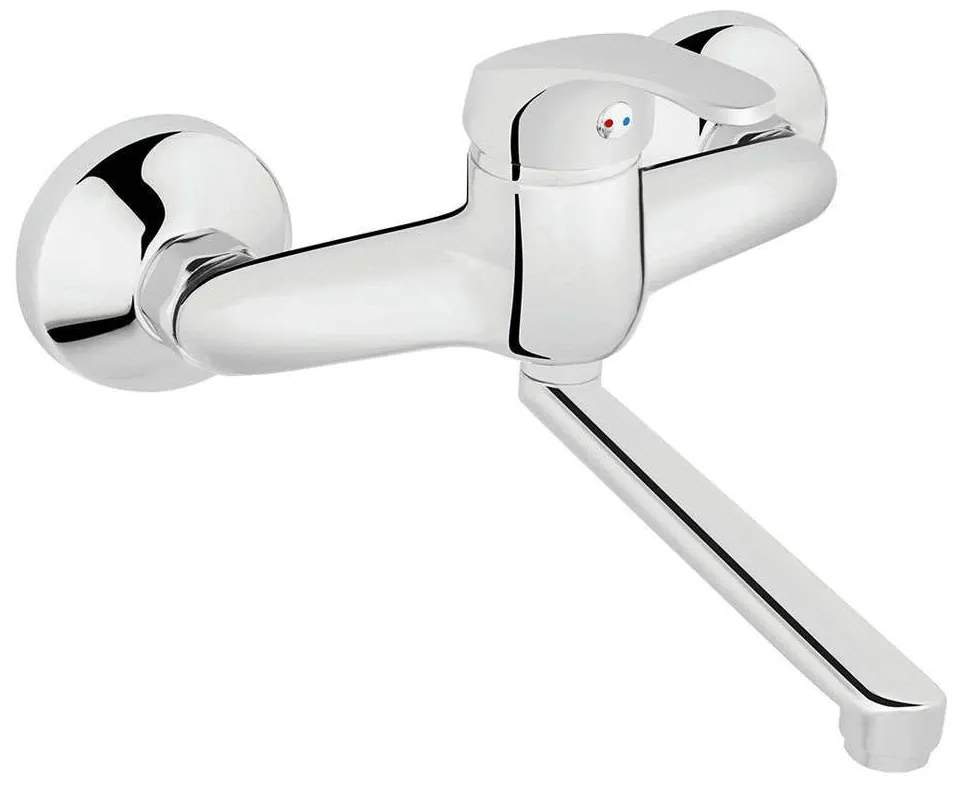 Μπαταρία Νιπτήρος Εντοιχισμού Basic BBC3 Chrome Ferro Metal