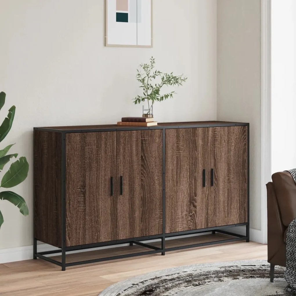 SIDEBOARD ΚΑΦΕ ΔΡΥΣ 134X35X76 CM ΚΑΤΑΣΚΕΥΑΣΜΕΝΟ ΞΥΛΟ 3300819