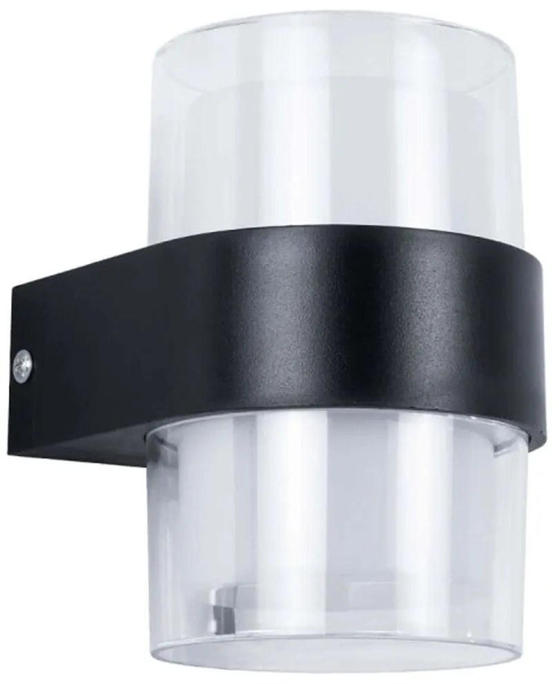Φωτιστικό Τοίχου - Απλίκα Empire 60776 10x11x13,5cm Led 1050lm 10W 4500K Black GloboStar