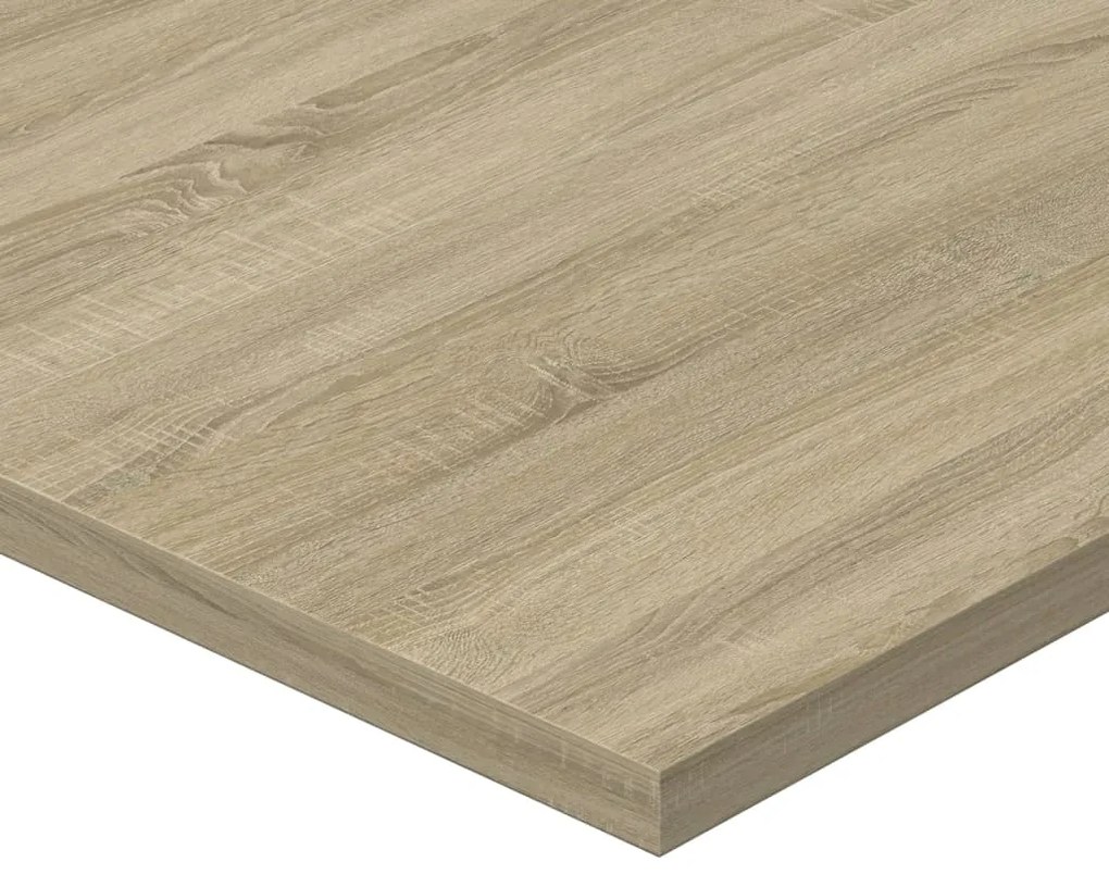 vidaXL Ράφια Βιβλιοθήκης 4 τεμ. Sonoma Δρυς 40x40x1,5 εκ. Μοριοσανίδα