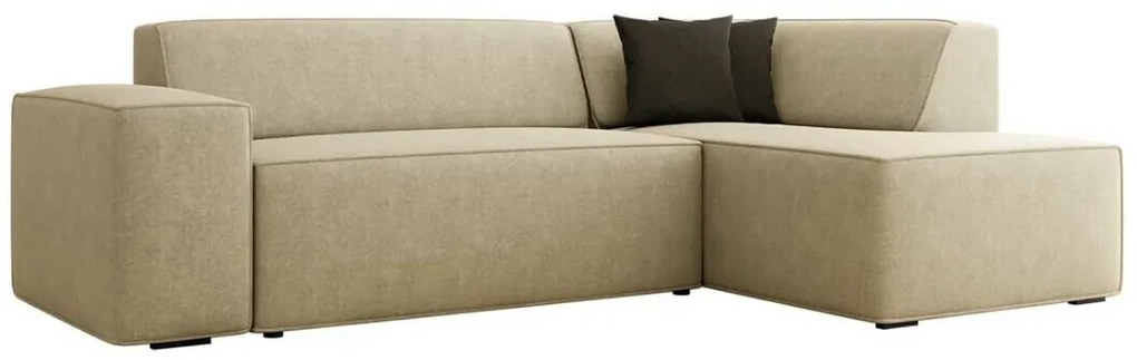 Γωνιακός Καναπές Miami 270, 267x205x72cm, 101 kg, Πόδια: Πλαστική ύλη | Epipla1.gr