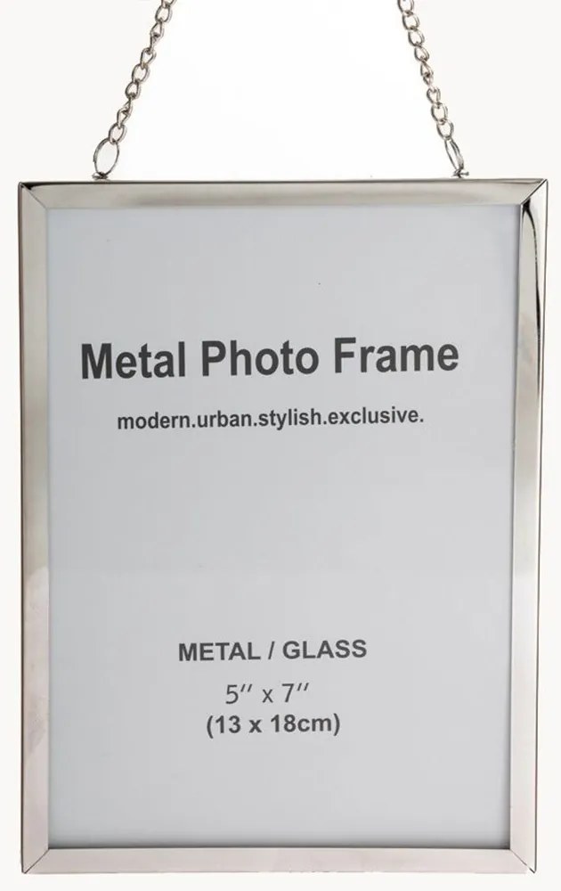Κορνίζα Κρεμαστή 84546 13x18cm Silver Μέταλλο
