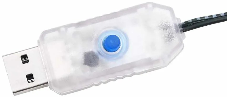 vidaXL Δέντρο από Φωτάκια 240 LED Εσωτ./Εξωτ. Χώρου 118 x 180 εκ.