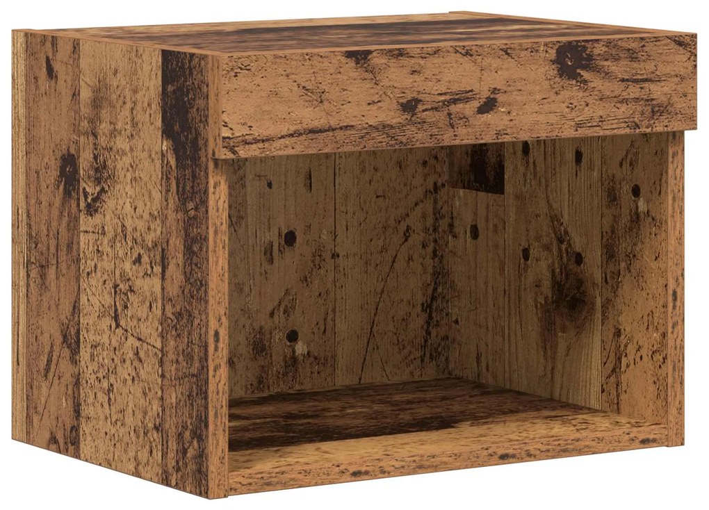 vidaXL Μονάδες Τοίχου Τηλεόρασης 6 pcs Μαύρη Οξυά Επεξεργασμένο ξύλο