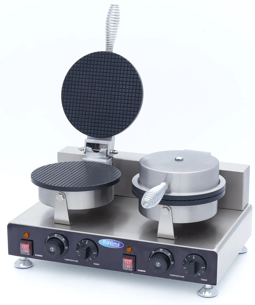 Waffle Maker - 2 Pieces - Ice Cream Cone