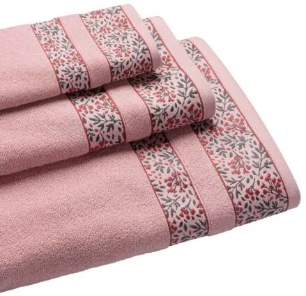 Πετσέτα BLOOM PINK πετσέτα-μπάνιου-80-x-150-εκ