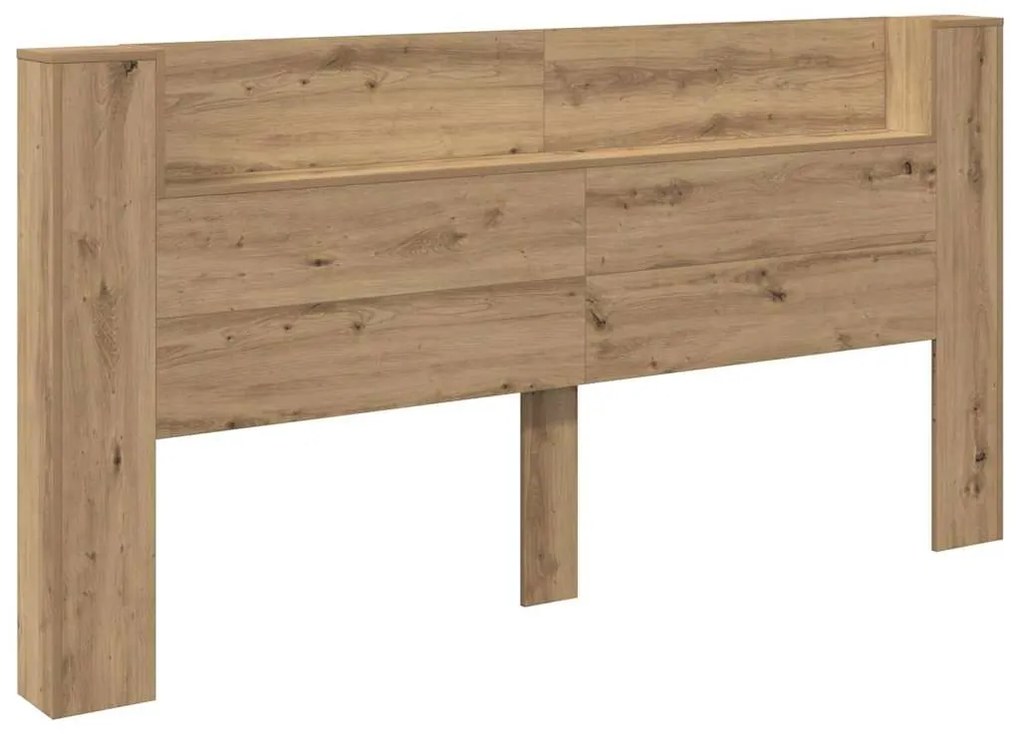vidaXL Κεφαλάρι Artisan Oak 200 x 15 x 103,5 εκ. Επεξεργασμένο ξύλο