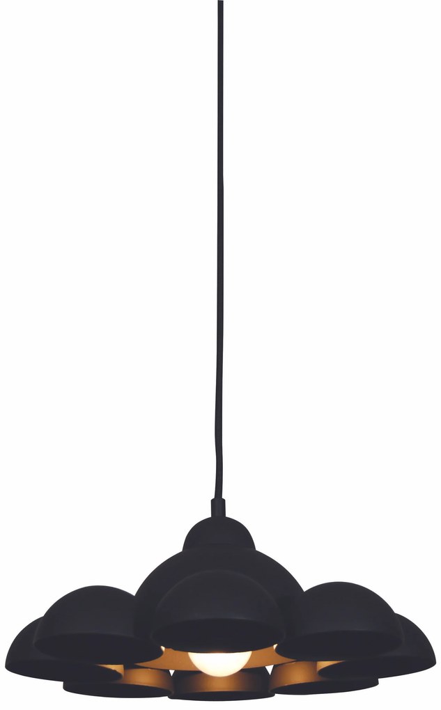 Φωτιστικό Οροφής  HL-3591-S CONALL WHITE &amp; BRONZE PENDANT - 77-4124 - 51W - 100W - 77-4124