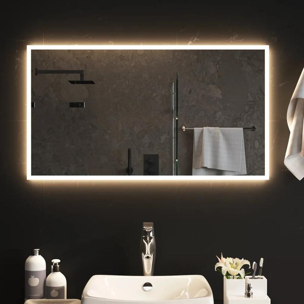 Καθρέφτης Μπάνιου με LED 90x50 εκ.
