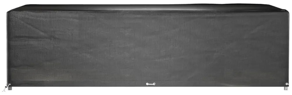 vidaXL Κάλυμμα Επίπλων Κήπου 2 τεμ. Ορθογ. με 16 Κρίκους 325x205x90 εκ