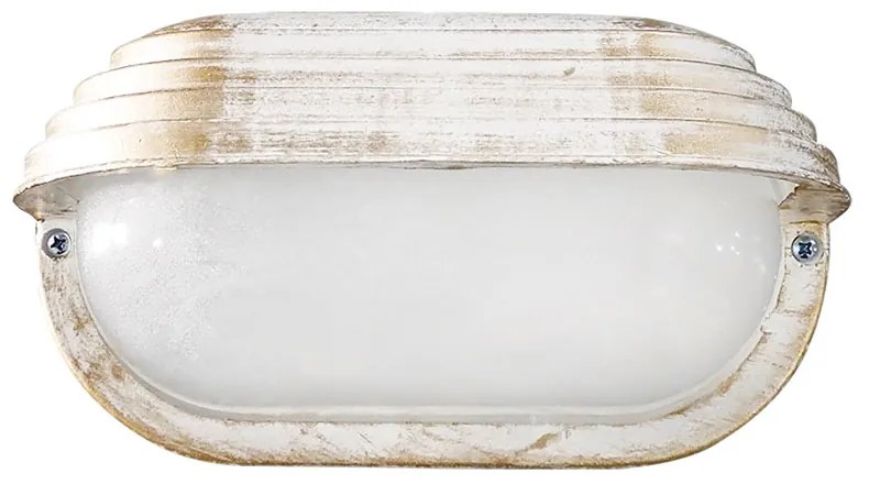 Απλίκα Εξωτερικού Χώρου Heronia Luisa White/Bronze 13-0121