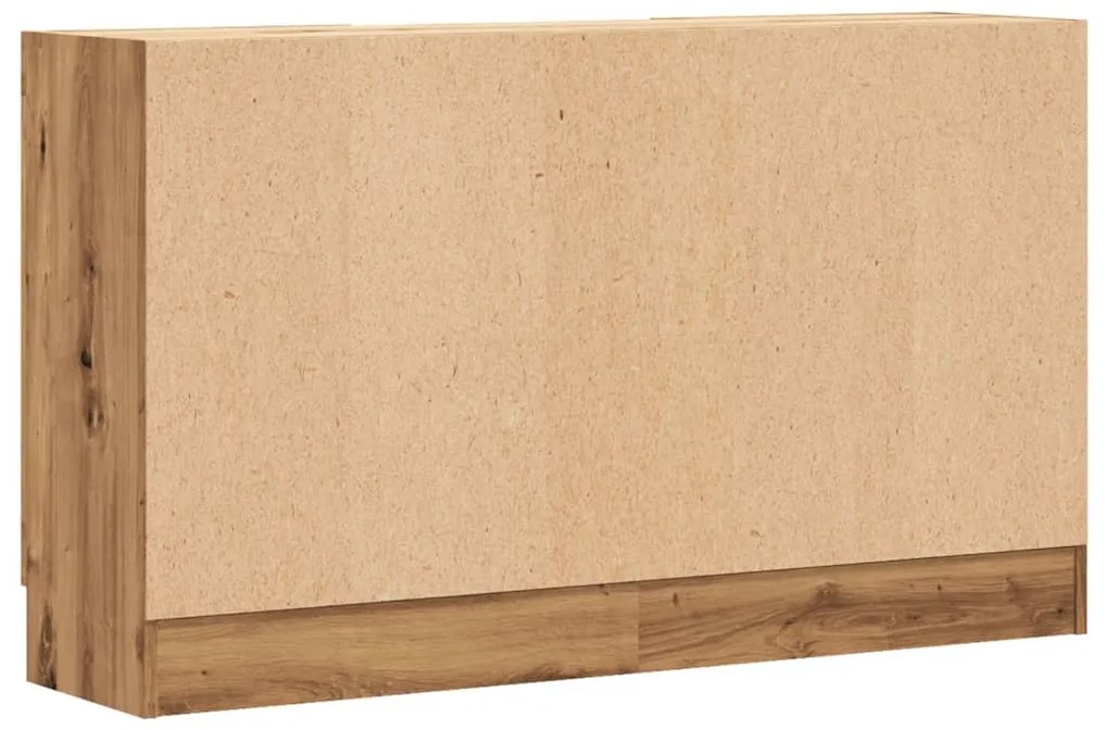 vidaXL Μπουφές Αρτισιανή Δρυς 120x30,5x70εκ. από Επεξεργασμένο Ξύλο