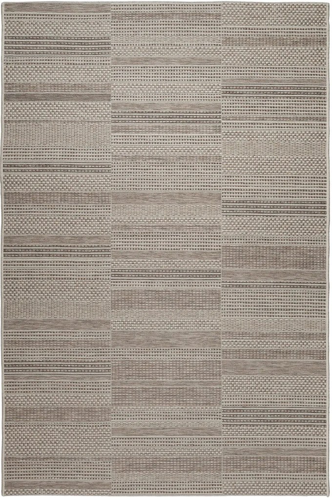 Χαλί Kimolos 83 YV7-U Beige-Grey Βιοκαρπέτ 133X190cm