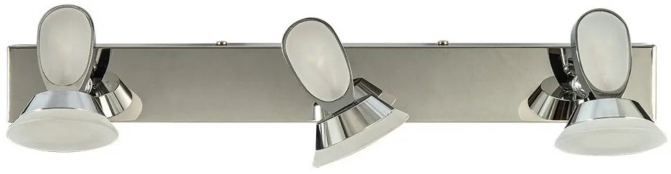 Σποτ Φωτιστικό Τοίχου/Οροφής 3xLED 5W Νίκελ Κινητό WLC 407 0304146 Arlight-304146-Νίκελ Ματ 0304146