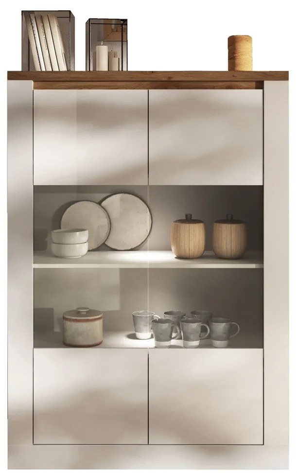 Έπιπλο Τηλεόρασης Ανθρακί Οξειδωμένο 121x43x57