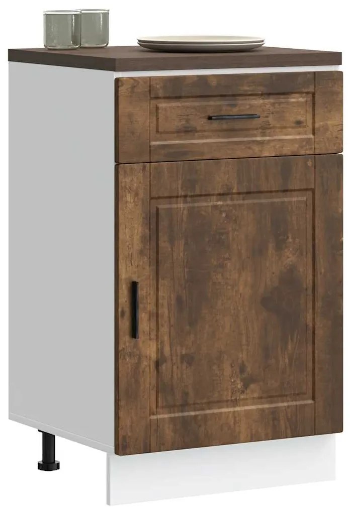 ντουλάπι βάσης κουζίνας Porto Καπνιστή βελανιδιά