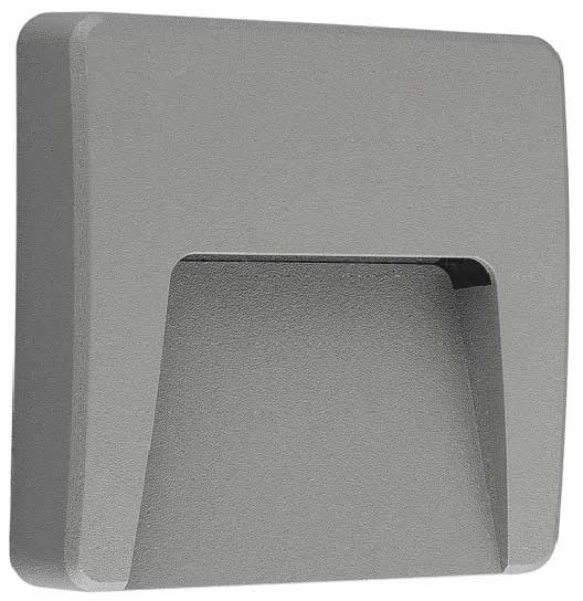Απλίκα LED Εξωτερικού Χώρου Aca SLIM42 Grey