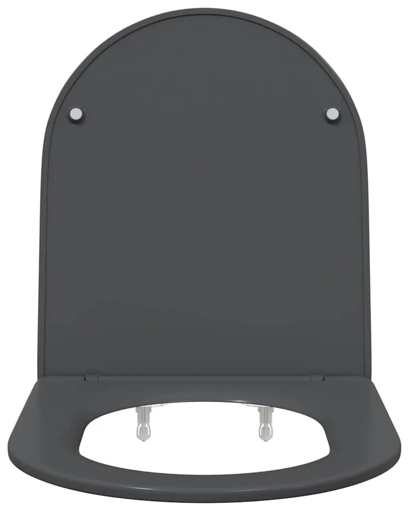 vidaXL Λεκάνη Ανθρακί 44 x 36,4 x 3,4 εκ. Δυροπλάστ