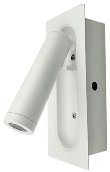 Φωτιστικό Τοίχου - Απλίκα Led SF701LEDW 3W 3200K 190lm White Aca Decor Metal