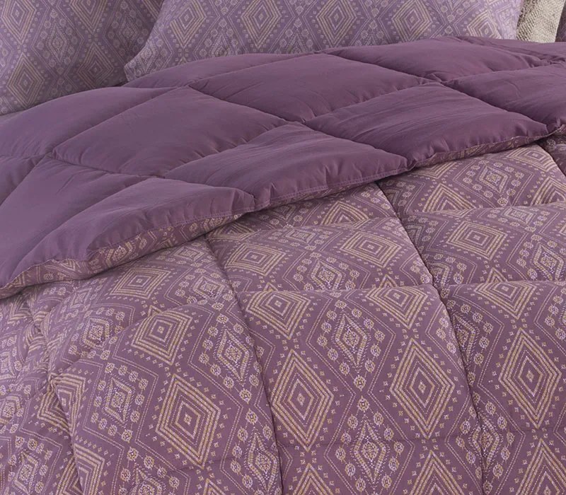 Πάπλωμα Μονό Shreder Mauve 160x220 Nef-Nef Homeware