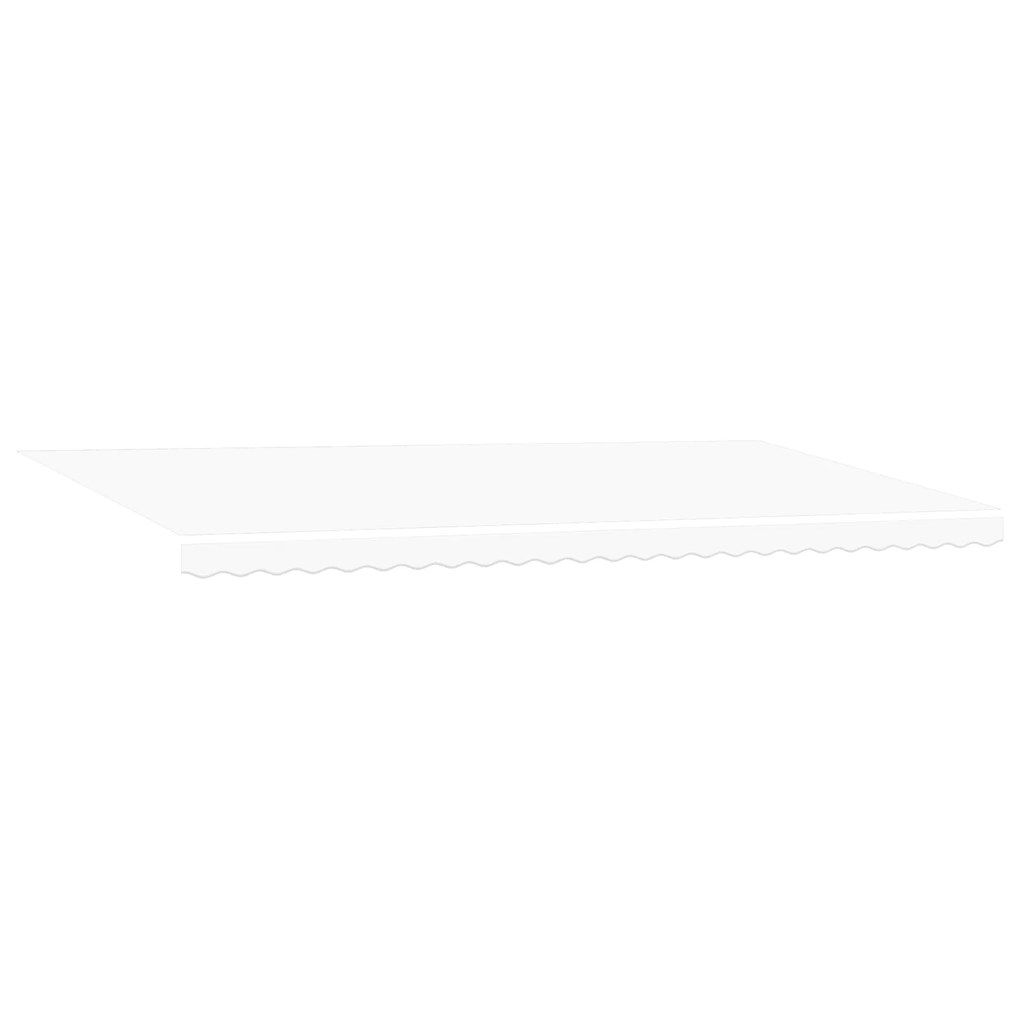 vidaXL Αυτόματη Ανασυρόμενη Τέντα Λευκή 600x350 εκ.