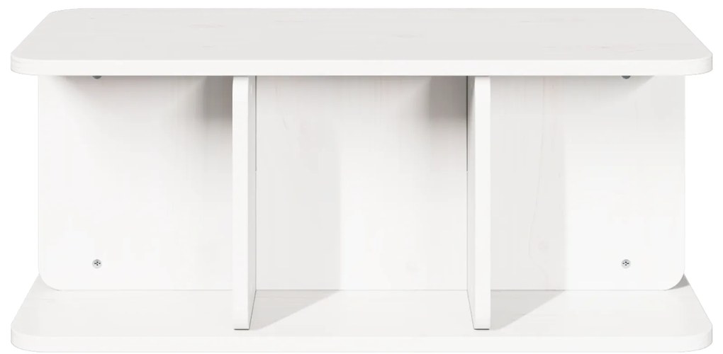 vidaXL Τραπεζάκι σαλονιού Λευκό 80 x 39.5 x 33.5 εκ
