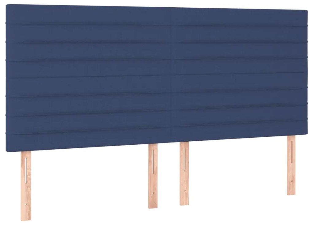 ΚΡΕΒΑΤΙ BOXSPRING ΜΕ ΣΤΡΩΜΑ ΜΠΛΕ 180X200 ΕΚ. ΥΦΑΣΜΑΤΙΝΟ 3128627