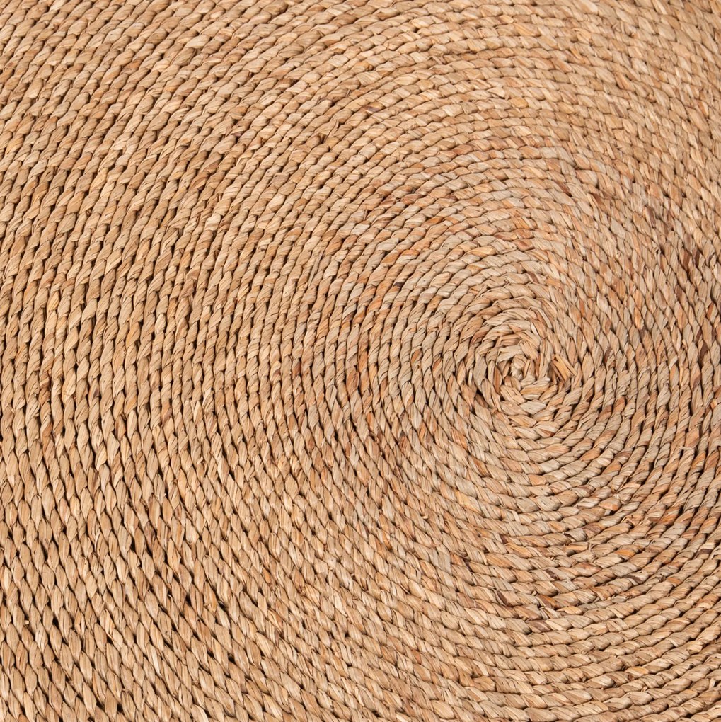 ΧΑΛΙ ΣΤΡΟΓΓΥΛΟ CRATER HM7847 MENDONG GRASS ΣΕ ΦΥΣΙΚΟ ΧΡΩΜΑ Φ100 εκ. - 0517236 - HM7847