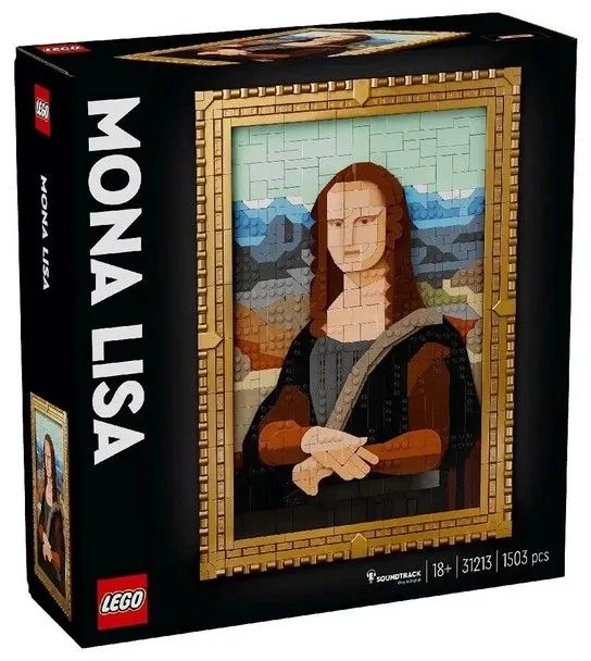 Art: Mona Lisa (31213) 18 Ετών+ 1503 Κομμάτια Multi Lego