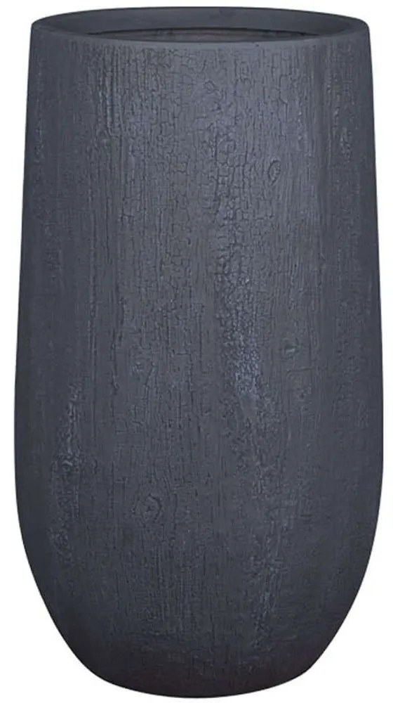 Κασπώ Πήλινο Κορμός - Βαρέλι 06-00-23220-M Φ42x75cm Anthracite Marhome Clay