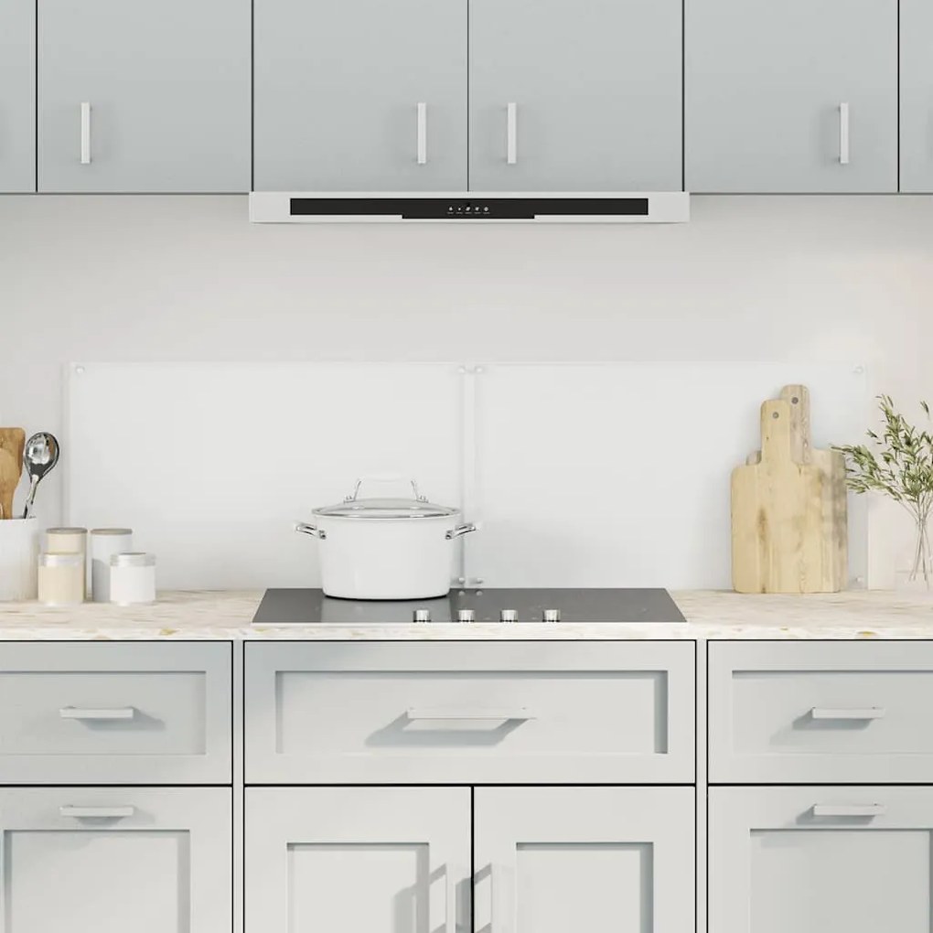 vidaXL Πλάτες Κουζίνας 2 τεμ. Διαφανής 70 x 60 εκ. από Ψημένο Γυαλί