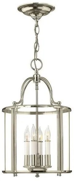 Κρεμαστό Φωτιστικό Οροφής 4xE14 Φ30cm Gentry Elstead Lighting-HK-GENTRY-P-M-PN-Νίκελ Ματ HK-GENTRY-P-M-PN