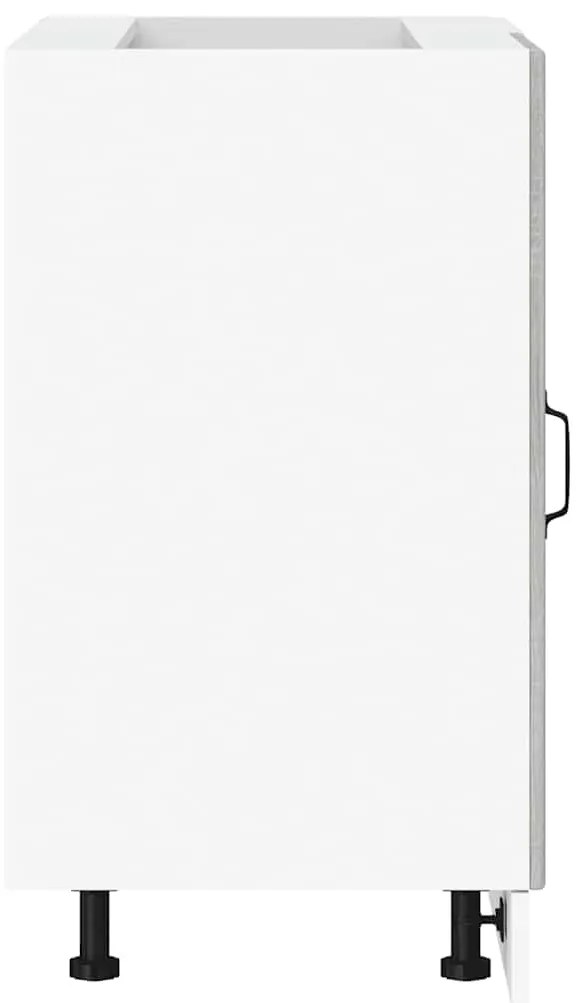 vidaXL Βάση Νιπτήρα &quot;Lyon&quot; Γκρι από Τεχνητό Ξύλο Sonoma