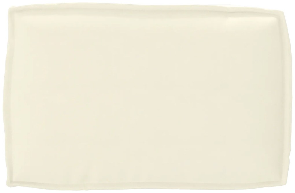 vidaXL Μαξιλάρι Παλέτας για Καθίσμα Κρεμ 60x40x12 cm, Oxford Fabric