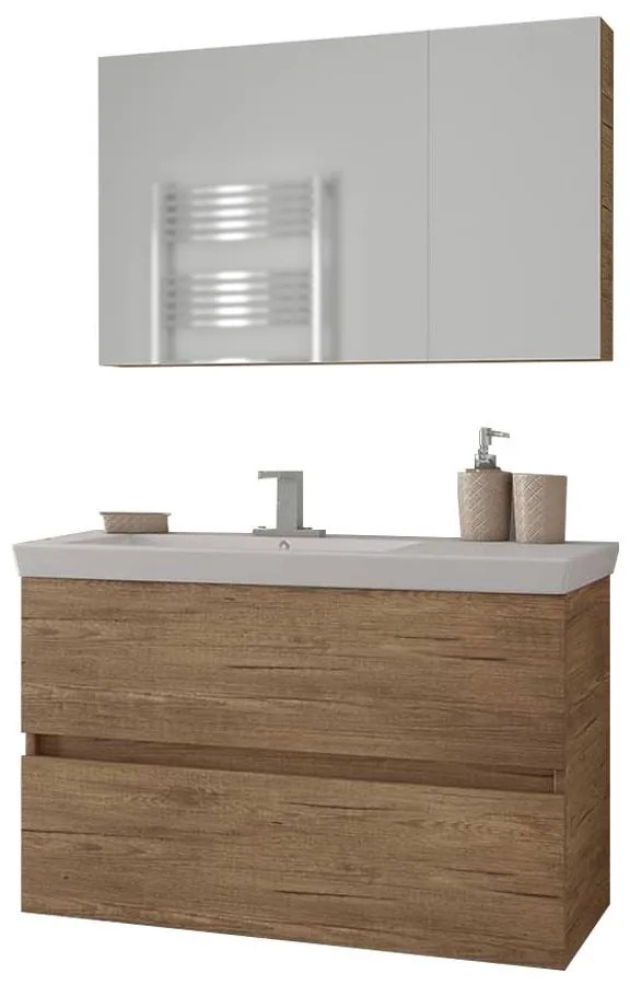 Σετ μπάνιου Luxus 85 Pl Wood Dark