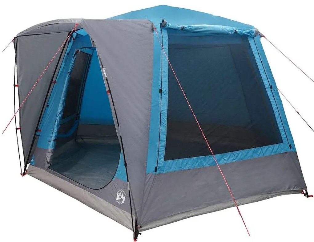 vidaXL Σκηνή Camping Μπλε 420 x 420 x 227 εκ Πολυεστέρας