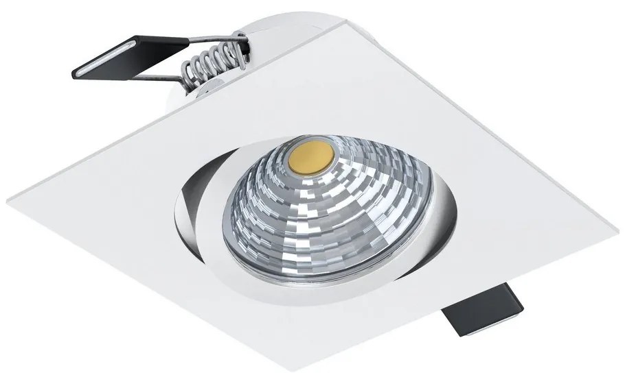 Spot Χωνευτό Saliceto 98306 Dim 4000K 500lm 8,8x8,8 White Eglo Τετράγωνο