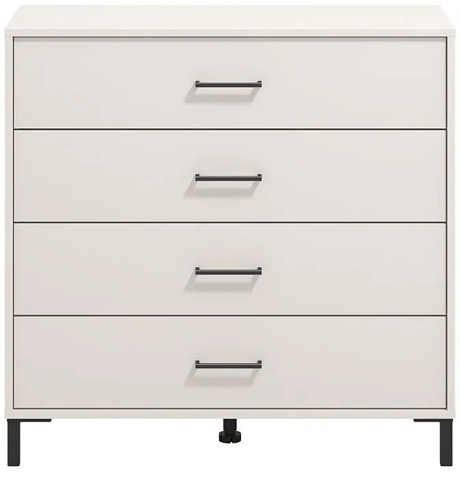 Κομότα - Συρταριέρα Vienne  4F Cashmere 93x40x90 εκ. 93x40x90 εκ.