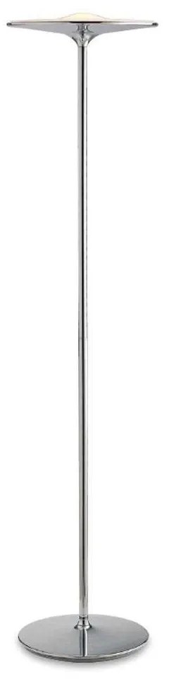 Φωτιστικό Δαπέδου Ikon LED-IKON-PT CR 36W Led Φ42cm 183cm Chrome Luce Ambiente Design Metal