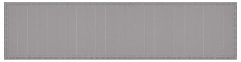 vidaXL Σετ Τραπεζαρίας Κήπου με Μαξιλάρια 17 pcs Ανοιχτό γκρι Large