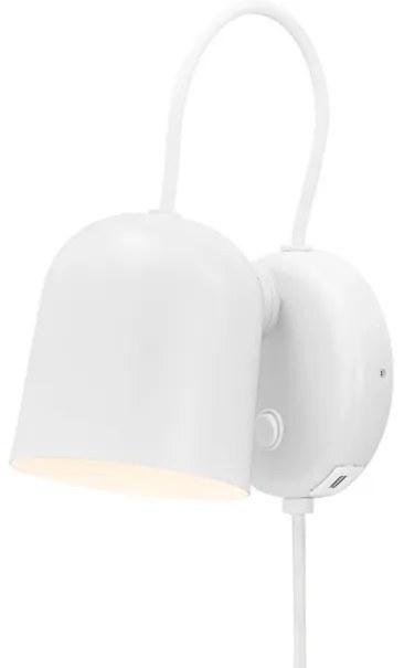 Απλίκα Φωτιστικό Τοίχου 1xGU10 Reading Light Μαγνητικό Αμπαζούρ Angle DFTP -2120601001-Λευκό 2120601001