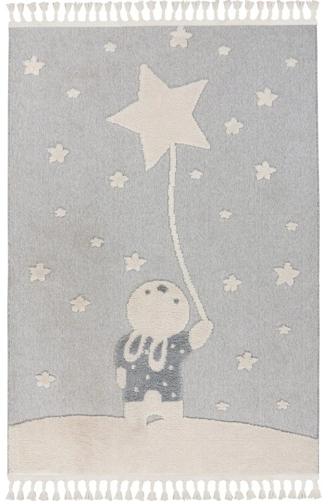 Χαλί Fano 393 RabbitStar Grey-Beige Obsession 120Χ170cm