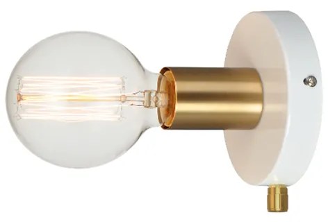 Φωτιστικό Επίτοιχο Aca V36382WP JOY Λευκό (White)