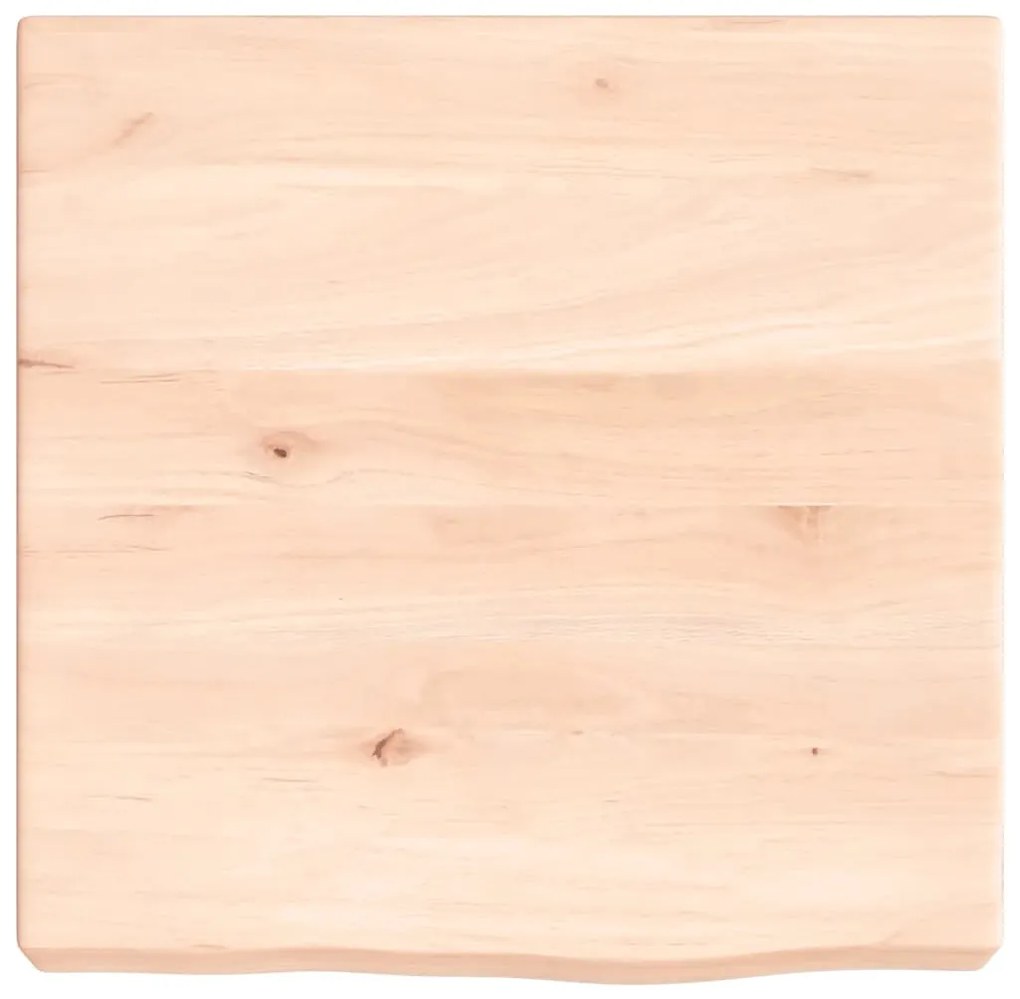 vidaXL Ράφι Τοίχου 40x40x(2-6) εκ. από Ακατέργαστο Μασίφ Ξύλο Δρυός