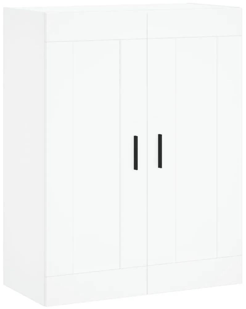 Ντουλάπι Τοίχου Λευκό 69,5 x 34 x 90 εκ. από Επεξεργασμένο Ξύλο - Λευκό